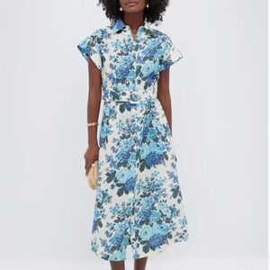 Tuckernuck Chloe Wild Zinnia Linen Dress